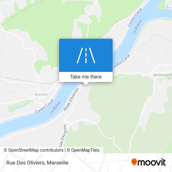 Rue Des Oliviers map