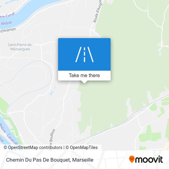 Chemin Du Pas De Bouquet map