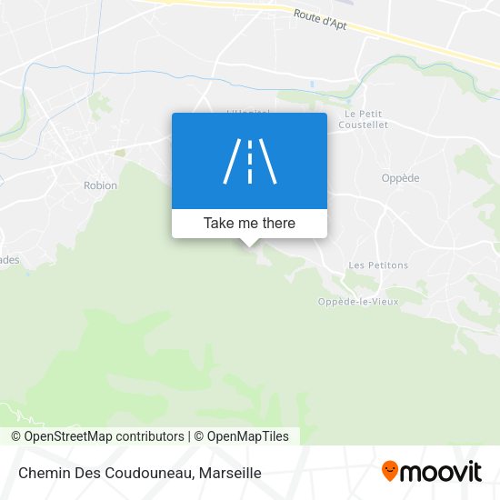 Chemin Des Coudouneau map