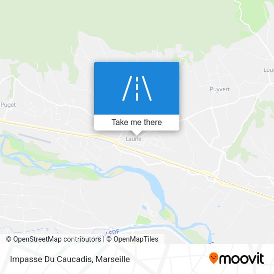 Impasse Du Caucadis map