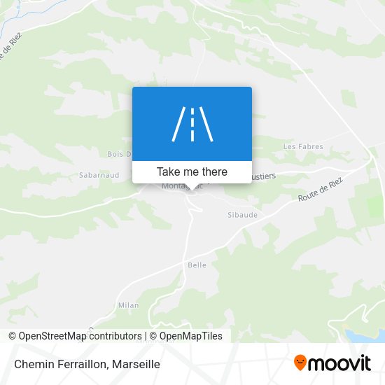 Chemin Ferraillon map