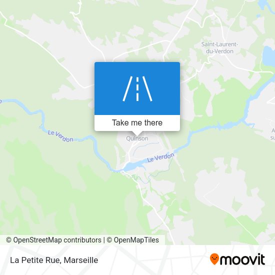 La Petite Rue map