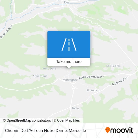 Chemin De L'Adrech Notre Dame map