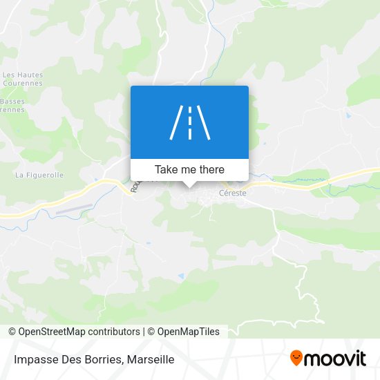 Impasse Des Borries map