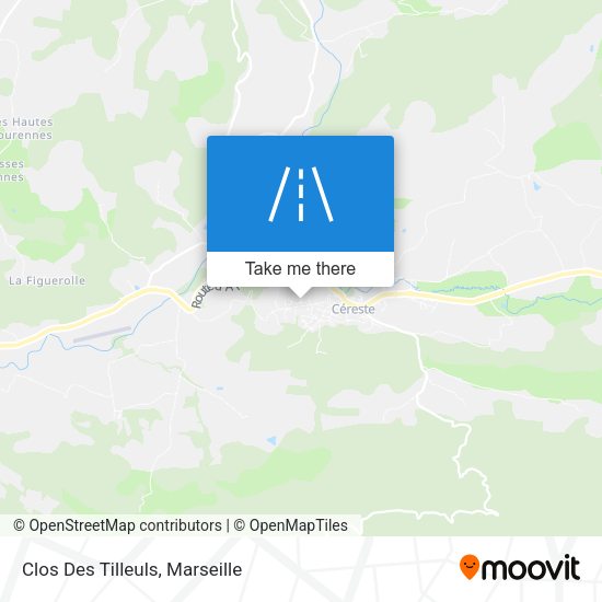 Clos Des Tilleuls map