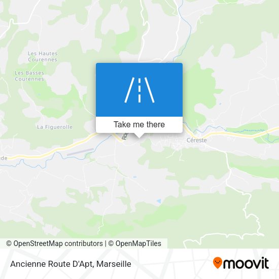 Ancienne Route D'Apt map