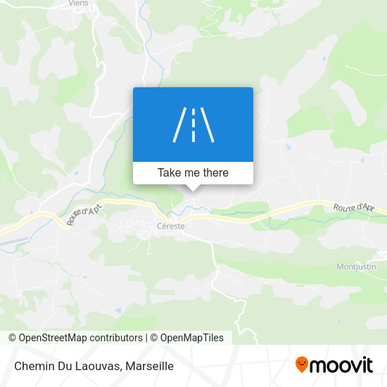 Chemin Du Laouvas map