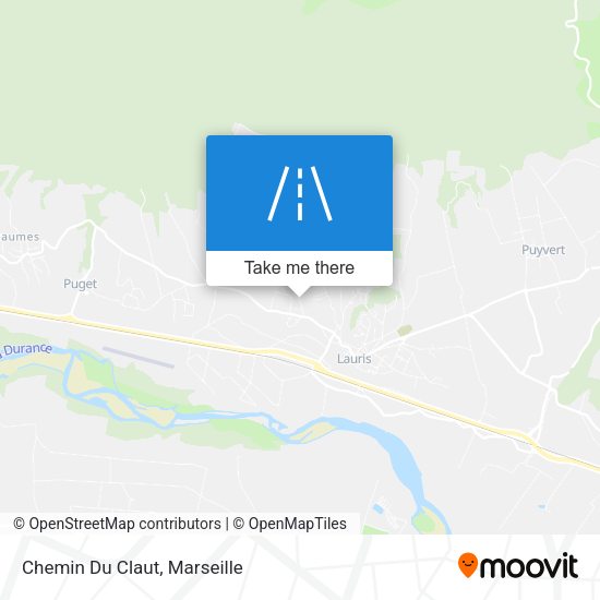 Chemin Du Claut map