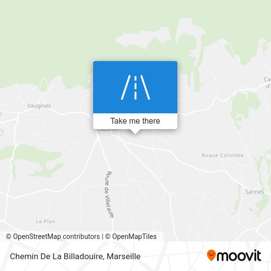 Chemin De La Billadouire map