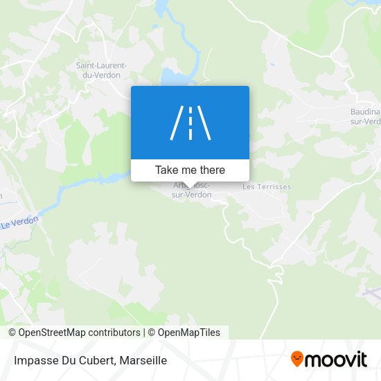 Impasse Du Cubert map
