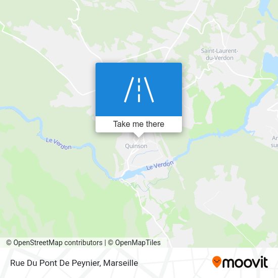 Rue Du Pont De Peynier map