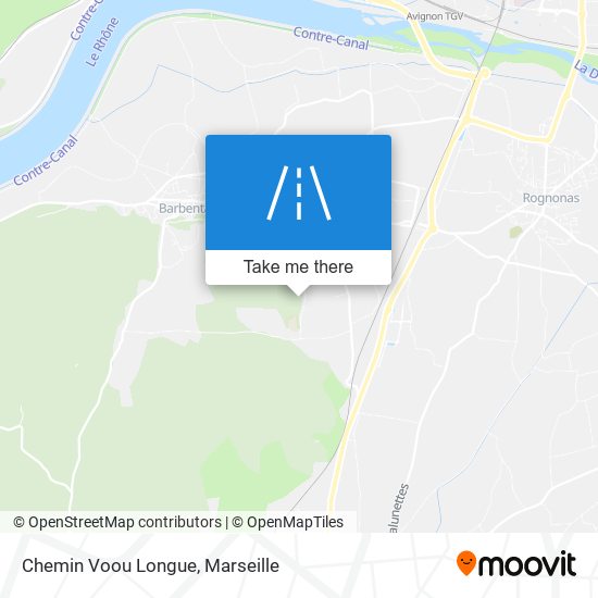 Chemin Voou Longue map
