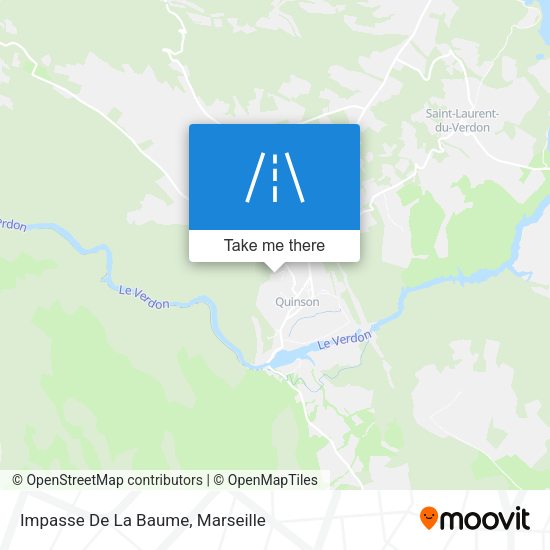 Impasse De La Baume map