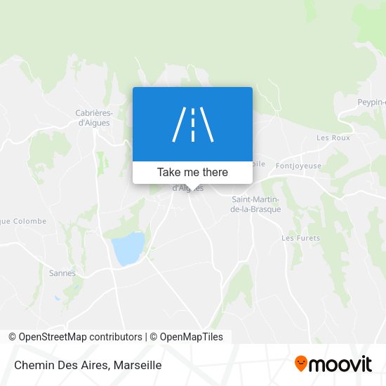Chemin Des Aires map