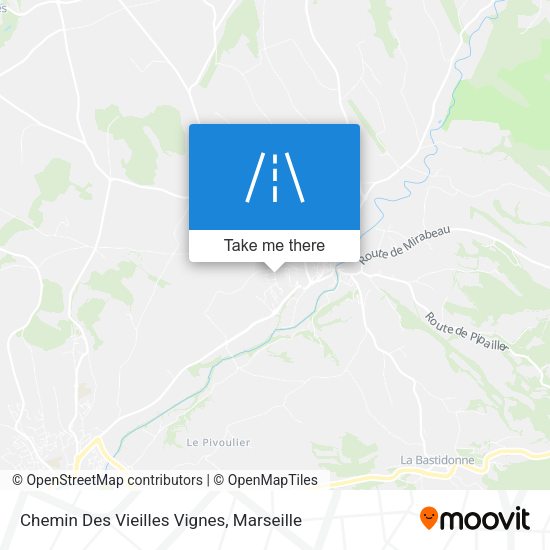 Chemin Des Vieilles Vignes map