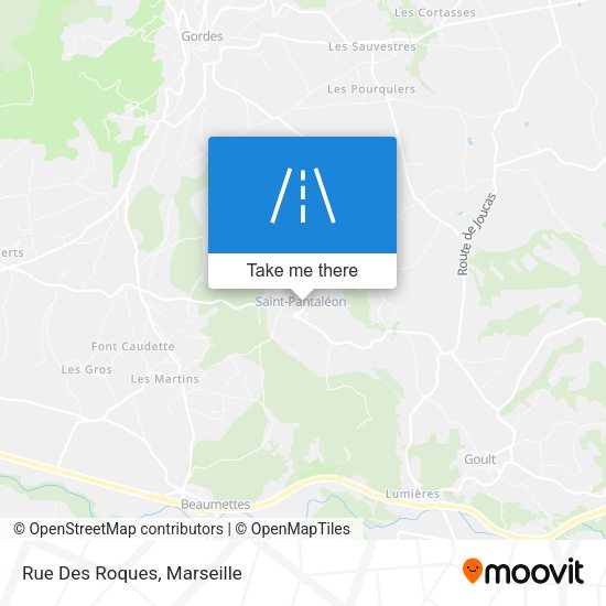Rue Des Roques map