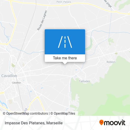 Impasse Des Platanes map
