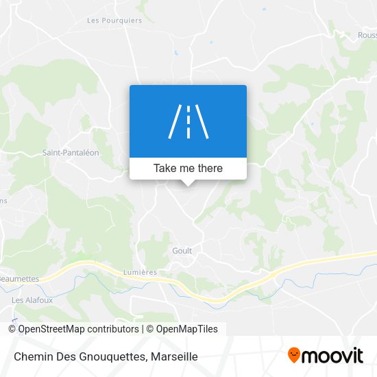 Chemin Des Gnouquettes map