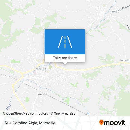 Rue Caroline Aigle map