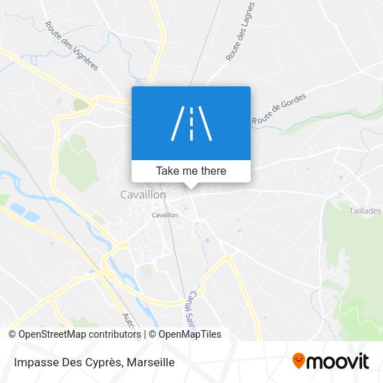 Impasse Des Cyprès map