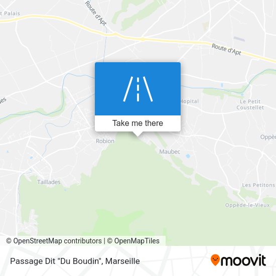 Passage Dit "Du Boudin" map