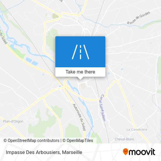 Impasse Des Arbousiers map