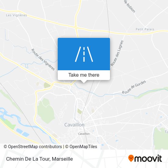 Chemin De La Tour map