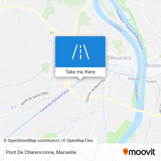 Pont De Charenconne map