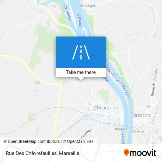 Rue Des Chèvrefeuilles map