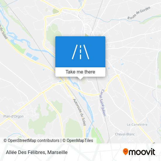 Allée Des Félibres map