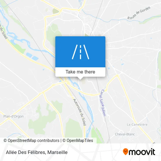 Allée Des Félibres map