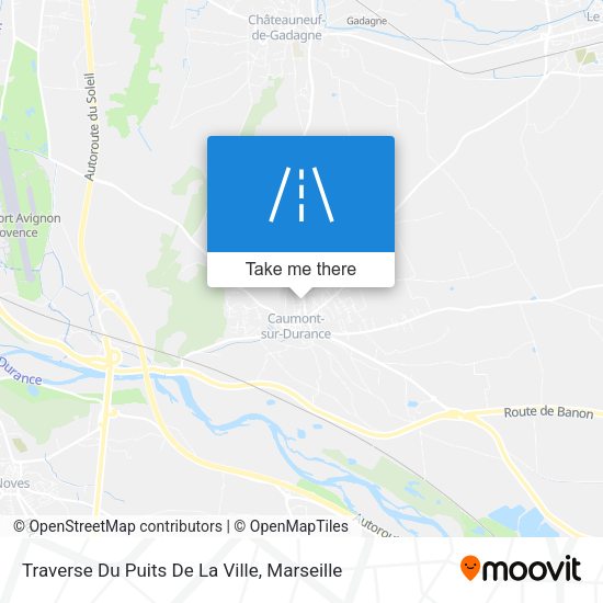 Traverse Du Puits De La Ville map