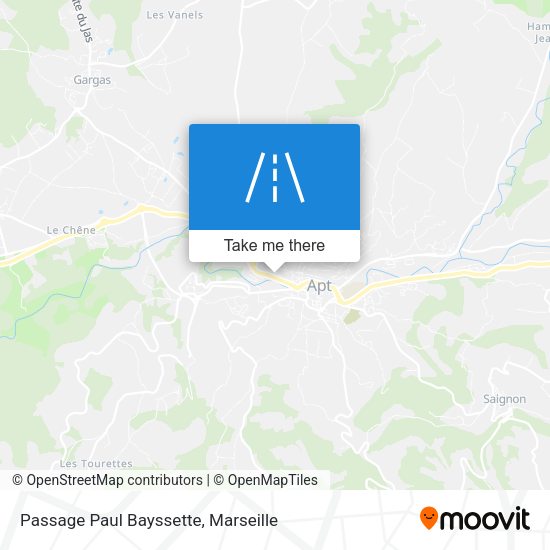 Passage Paul Bayssette map