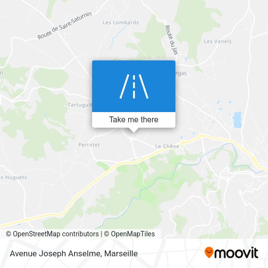 Avenue Joseph Anselme map