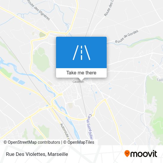 Rue Des Violettes map