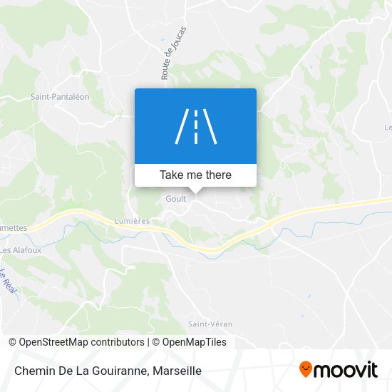 Chemin De La Gouiranne map
