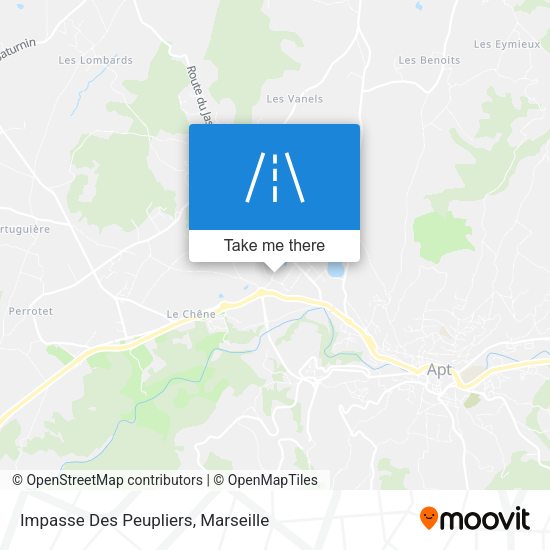Impasse Des Peupliers map