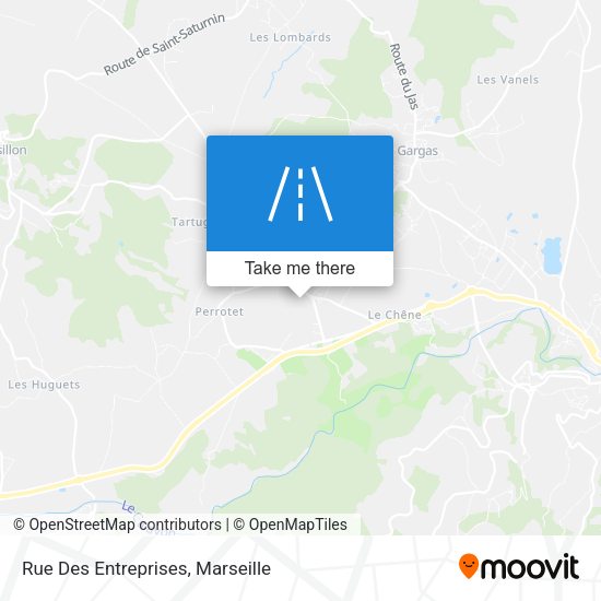 Rue Des Entreprises map