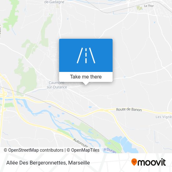 Allée Des Bergeronnettes map