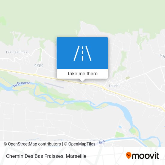 Chemin Des Bas Fraisses map