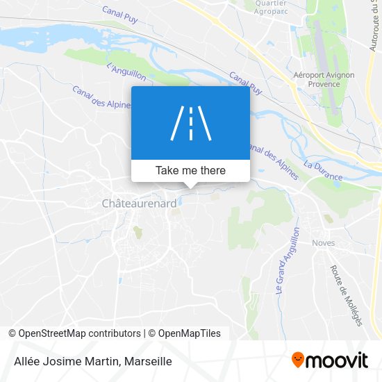 Allée Josime Martin map