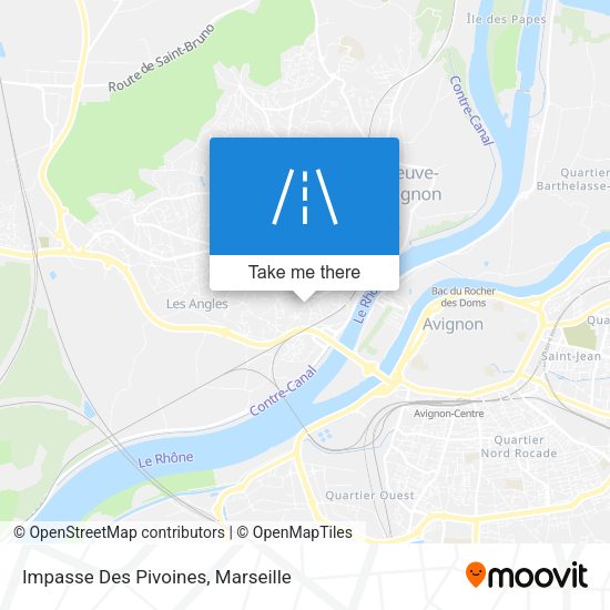 Impasse Des Pivoines map