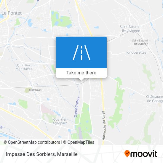 Impasse Des Sorbiers map