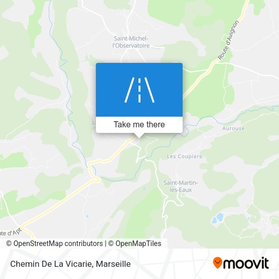Chemin De La Vicarie map