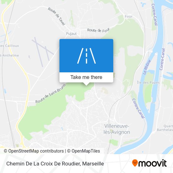Chemin De La Croix De Roudier map