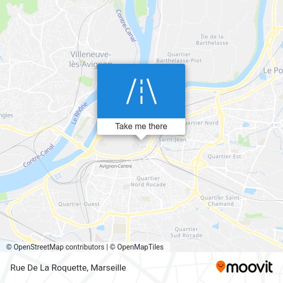 Rue De La Roquette map