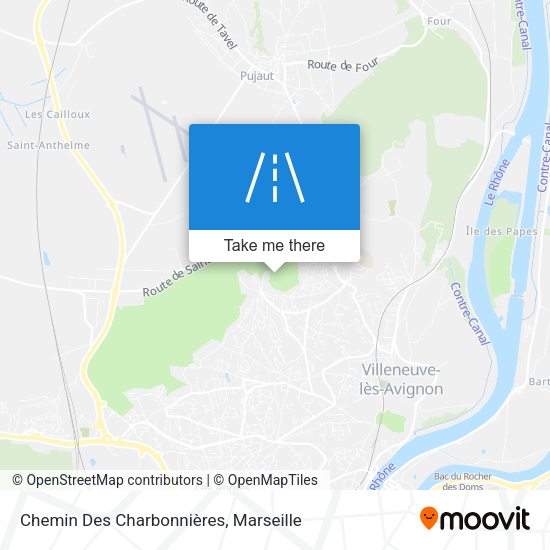 Chemin Des Charbonnières map
