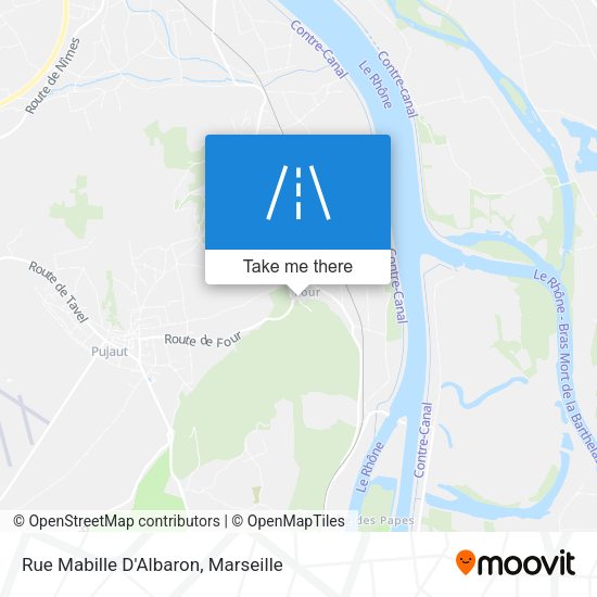 Rue Mabille D'Albaron map