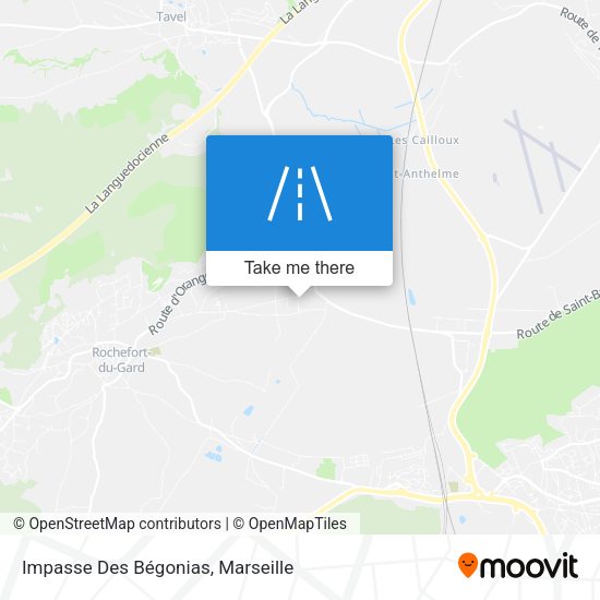 Impasse Des Bégonias map