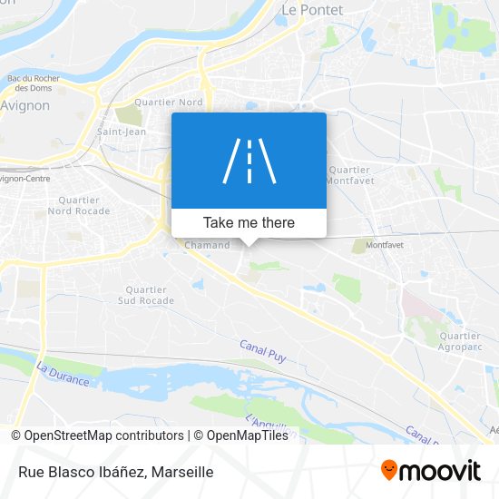 Rue Blasco Ibáñez map
